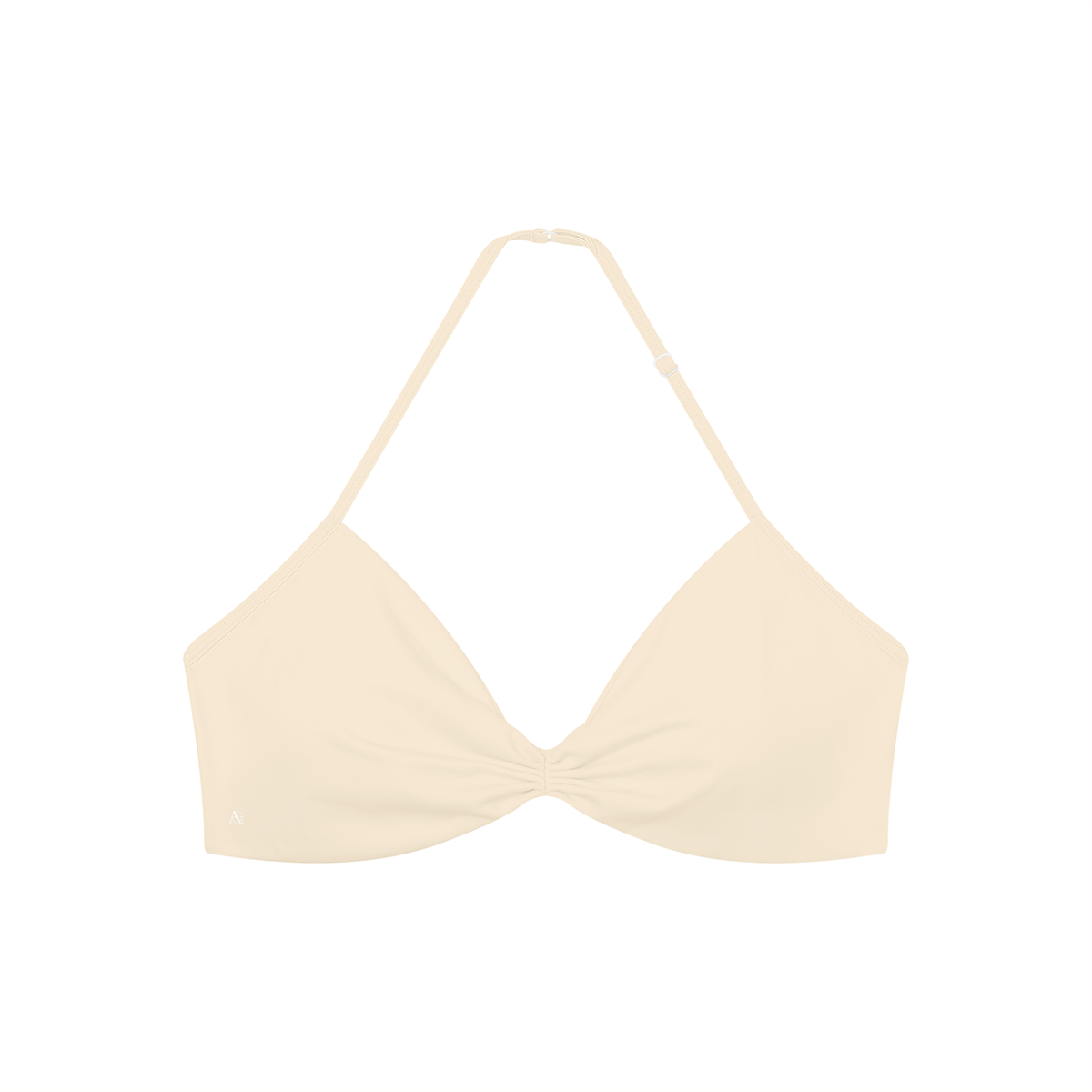 Women’s Ruched Halter-Neck Sports Bra