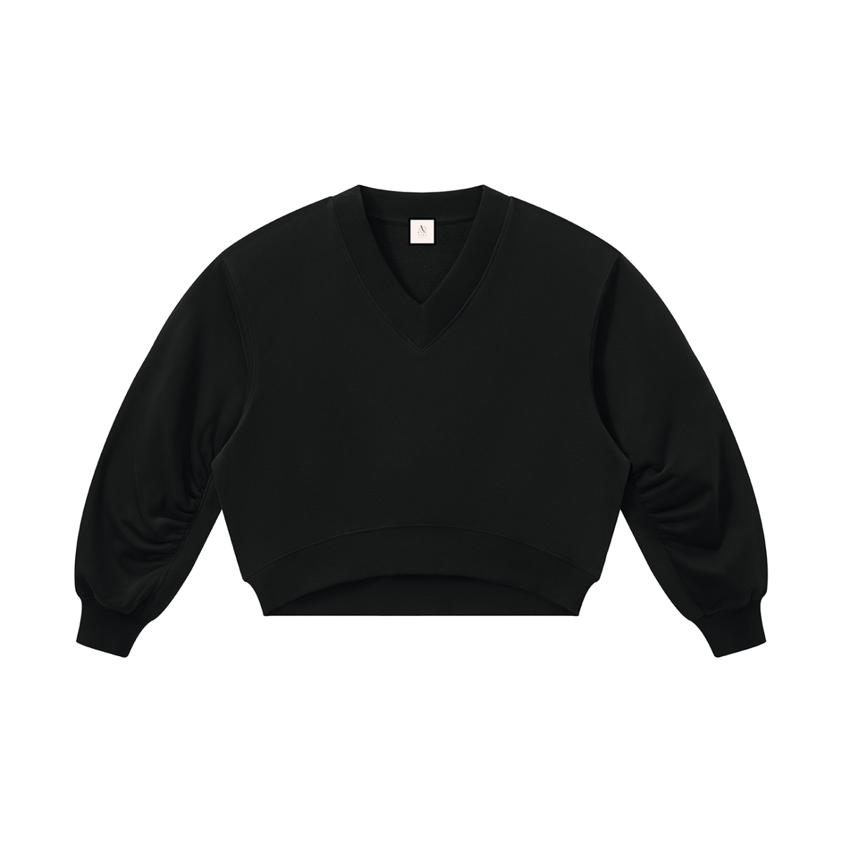 Women’s Crop V-Neck Sweatshirt