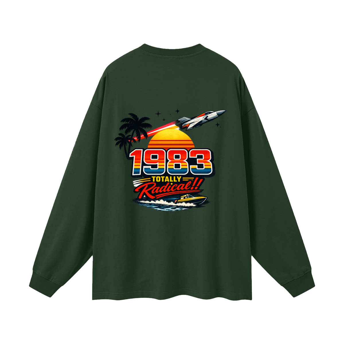 Oversized Unisex Long Sleeve T-Shirt