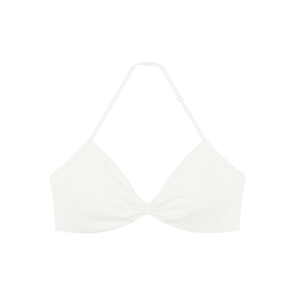 Women’s Ruched Halter-Neck Sports Bra