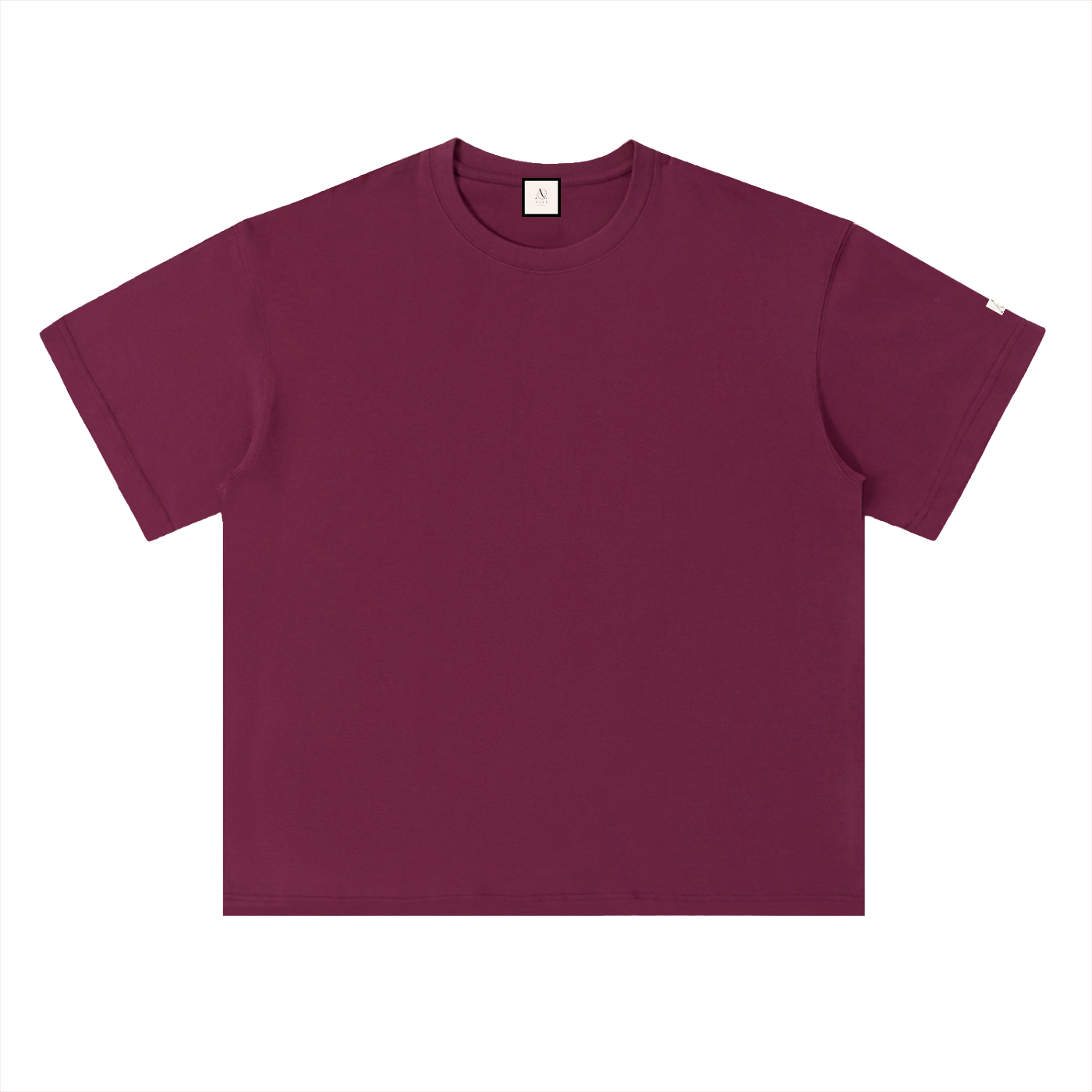 Heavyweight Drop Shoulder Cotton T-Shirt