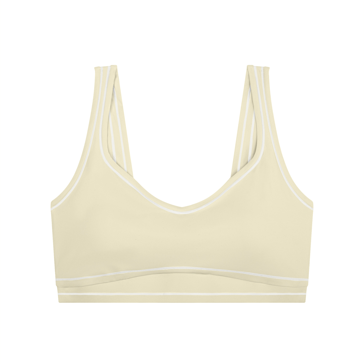 Women’s Topstitching Yoga Sports Bra