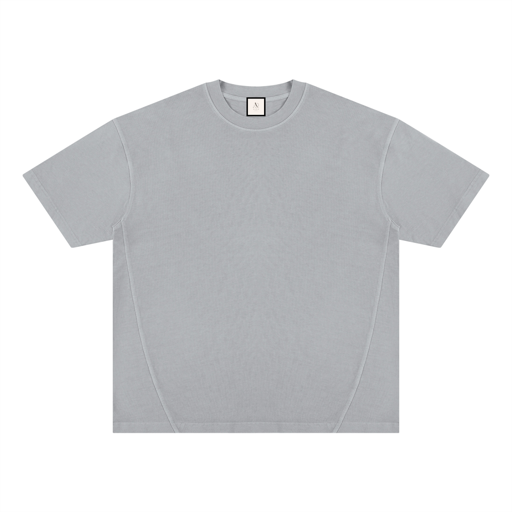 Unisex Vintage Wash Paneling T-Shirt