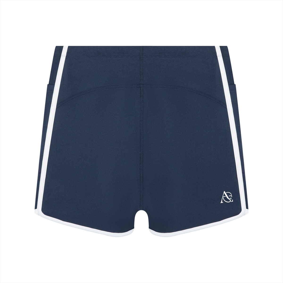 Women's High Rise Color Block Yoga Shorts