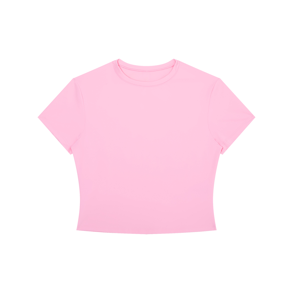 Women's Crewneck Crop T-Shirt