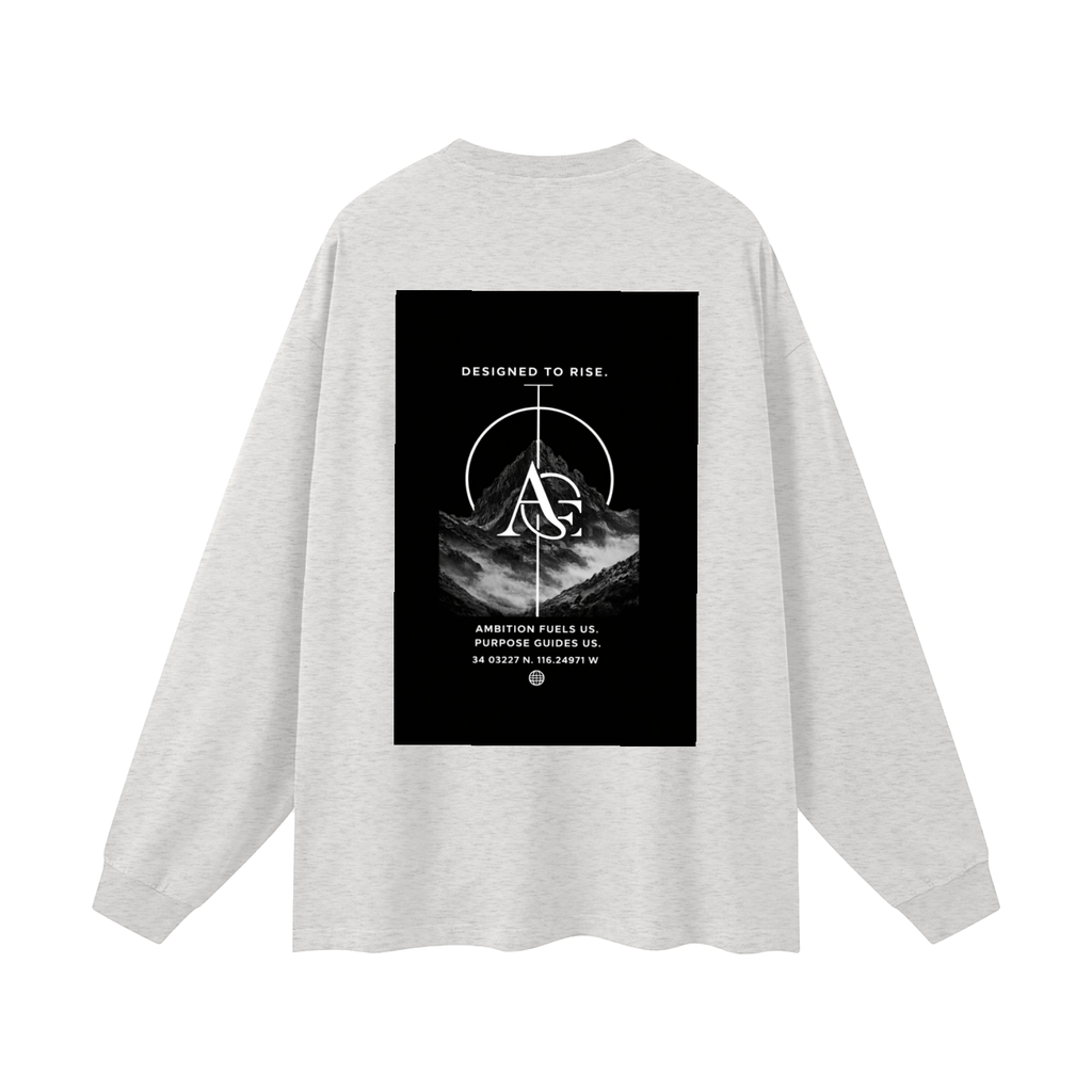 Oversized Unisex Long Sleeve T-Shirt