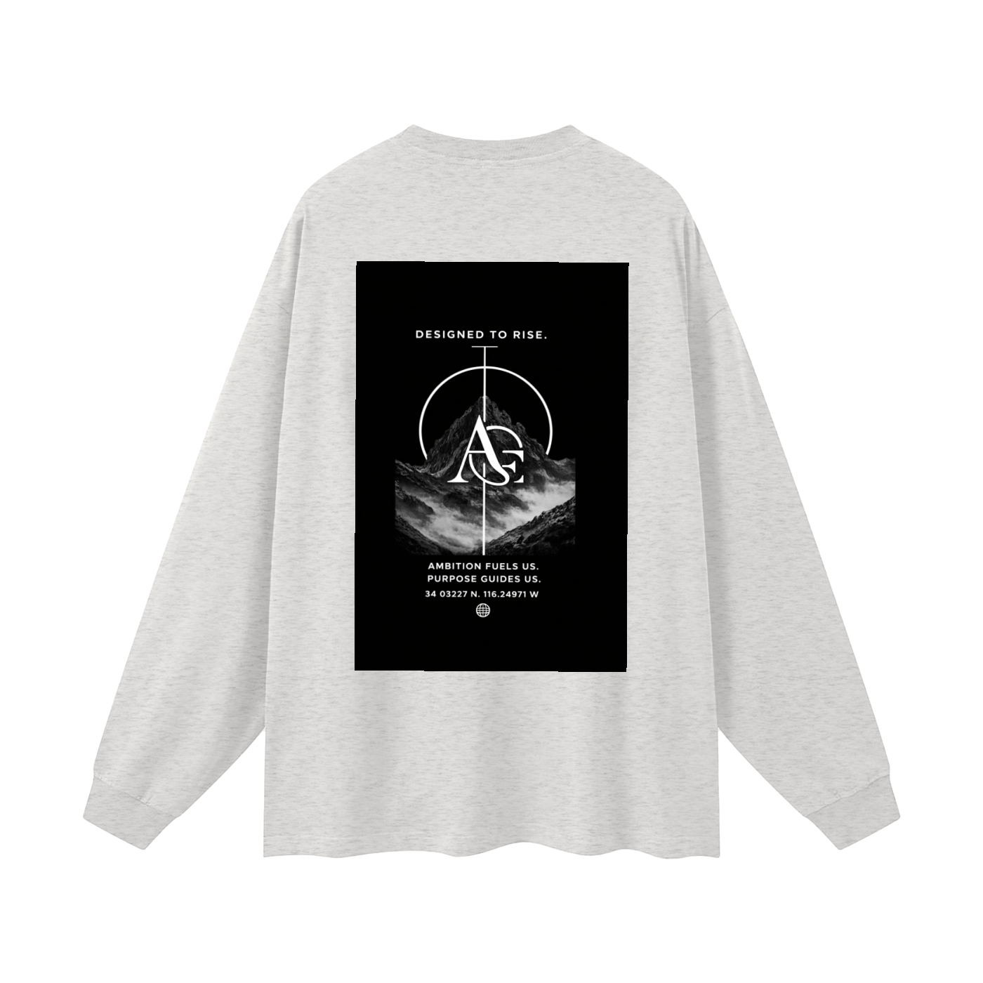 Oversized Unisex Long Sleeve T-Shirt