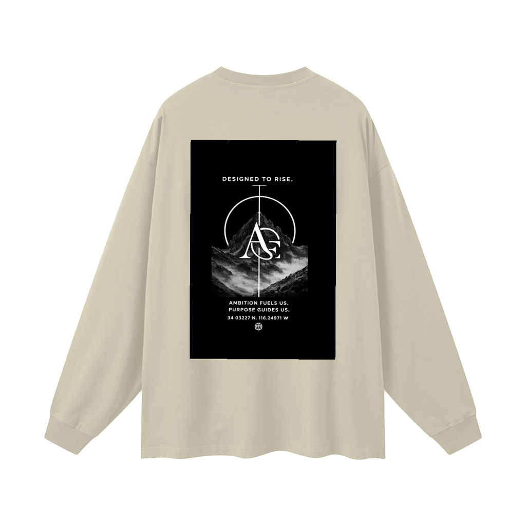 Oversized Unisex Long Sleeve T-Shirt