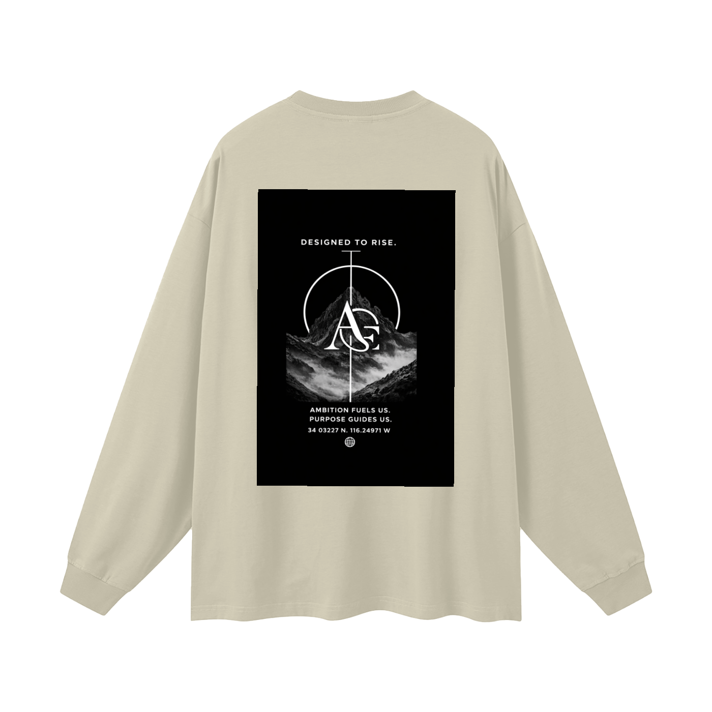 Oversized Unisex Long Sleeve T-Shirt