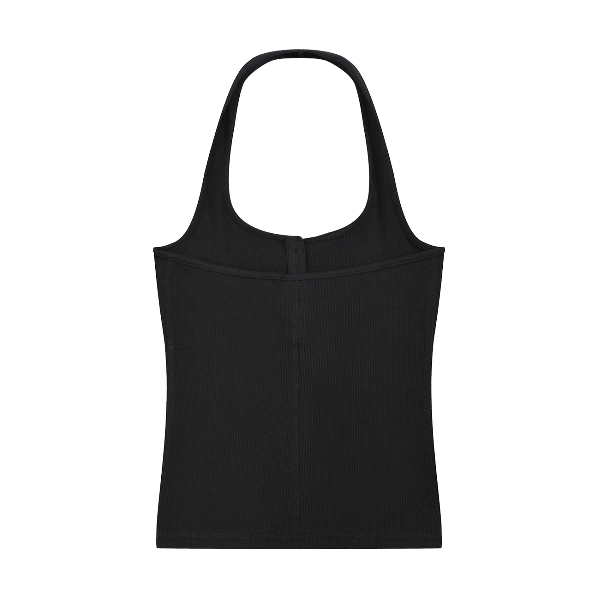 Women's Ribbed Henley Tank Top