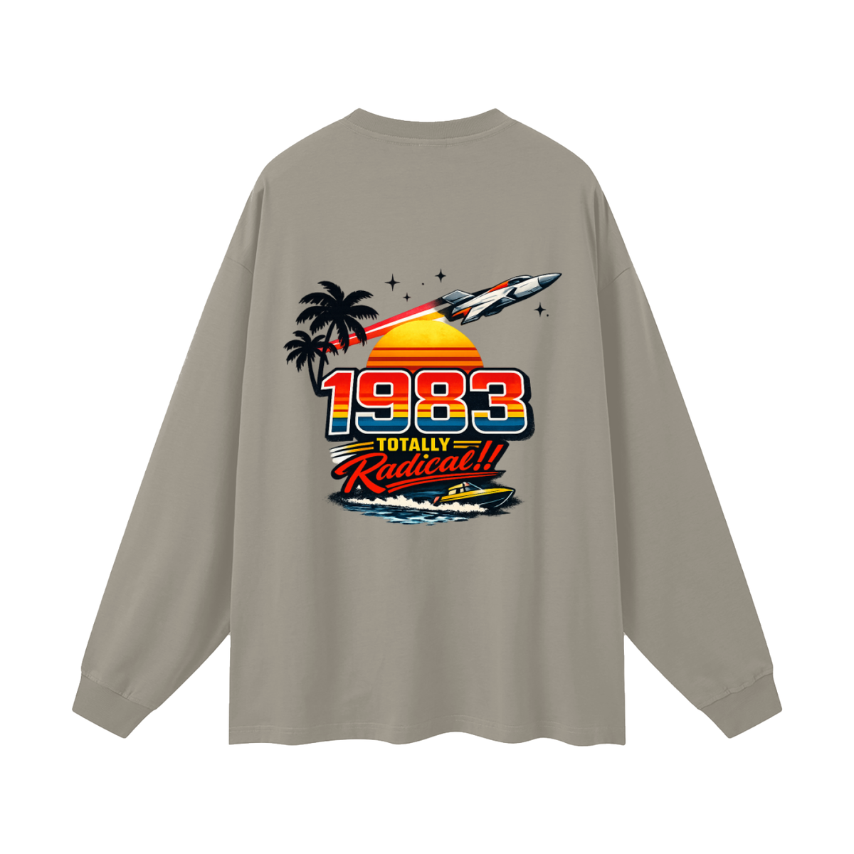 Oversized Unisex Long Sleeve T-Shirt