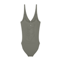 Women’s Full-Zip Ruched Bodysuit