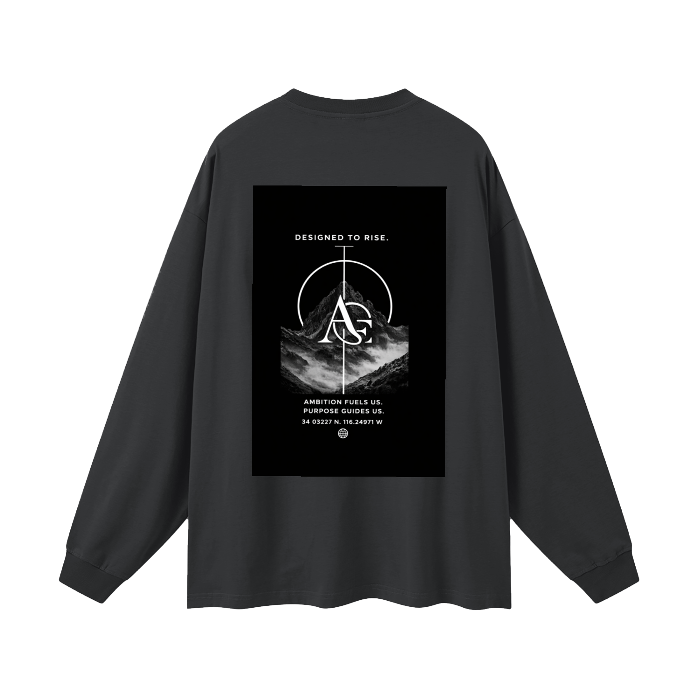 Oversized Unisex Long Sleeve T-Shirt