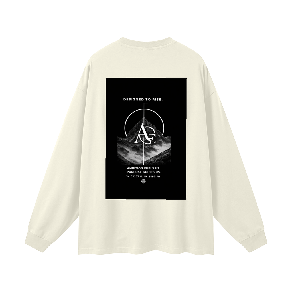 Oversized Unisex Long Sleeve T-Shirt