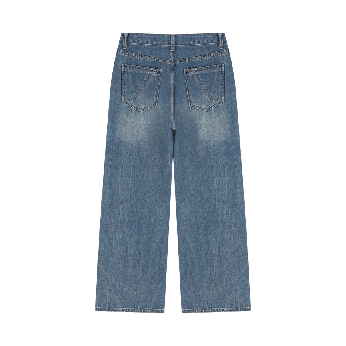 Women’s Vintage Wash Wide Leg Jeans
