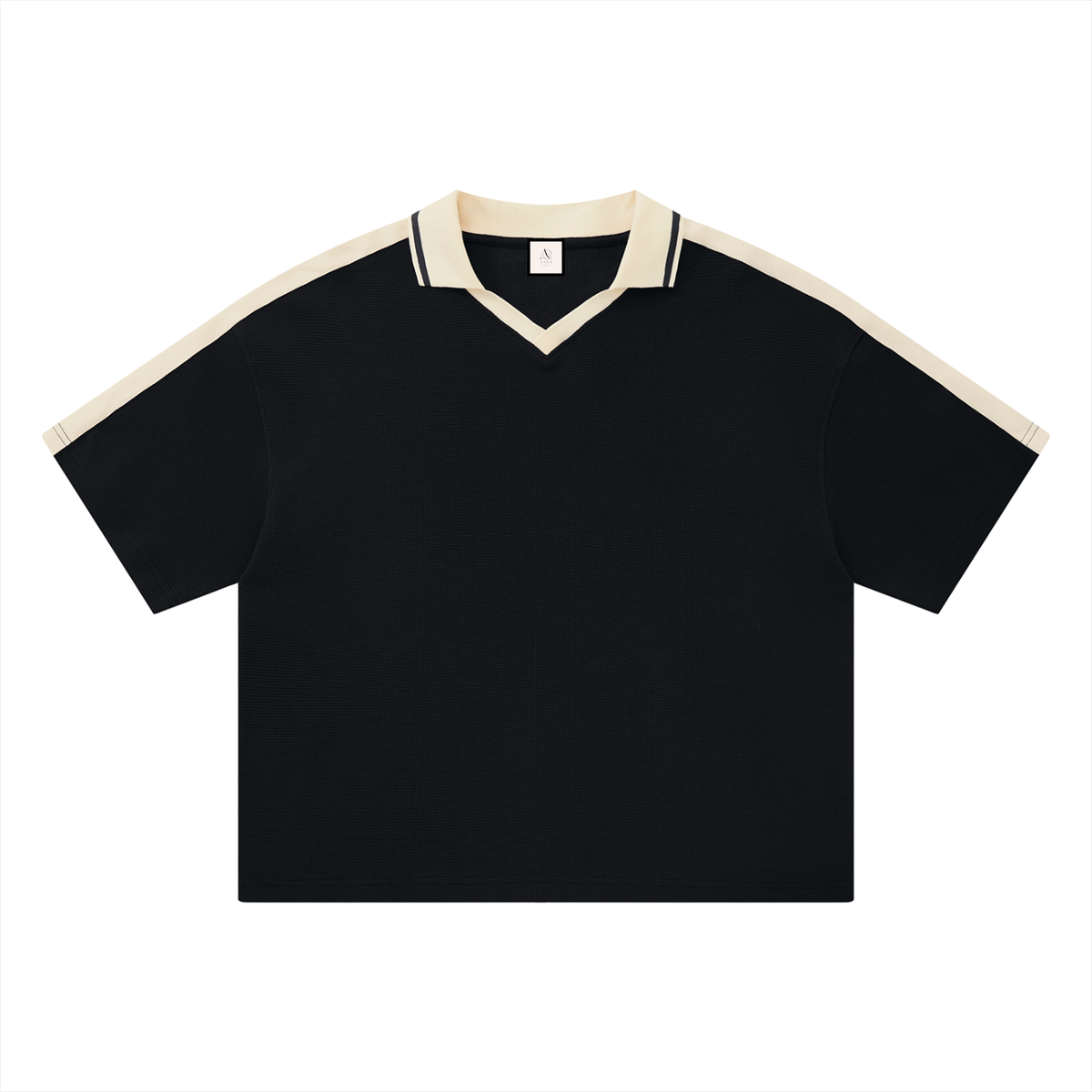 Unisex Color Block Polo Shirt