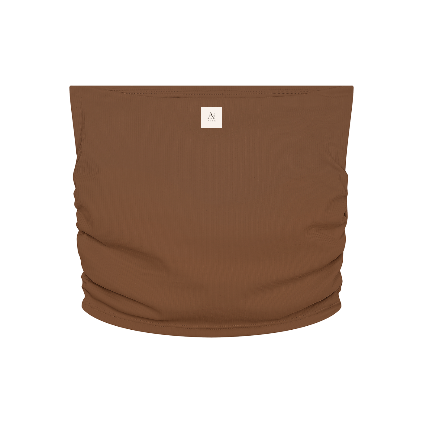 Women’s Ruched Cropped Yoga Tube Top