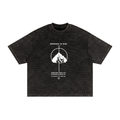 Textured Waffle Washed Boxy T-Shirt