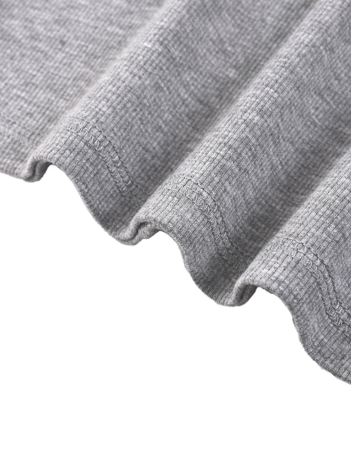 Women's Ribbed Henley Tank Top