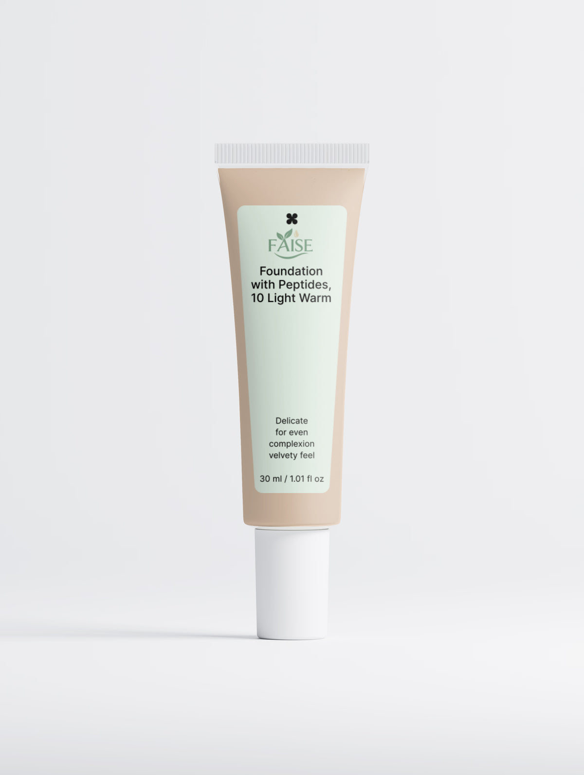 Foundation with Peptides, 10 Light Warm