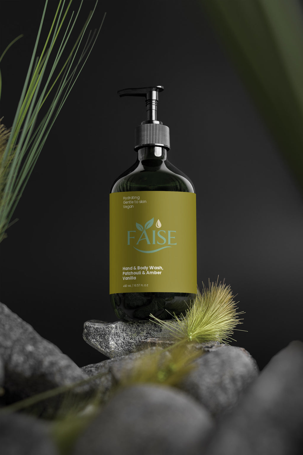 Hand & Body Wash, Patchouli & Amber Vanilla