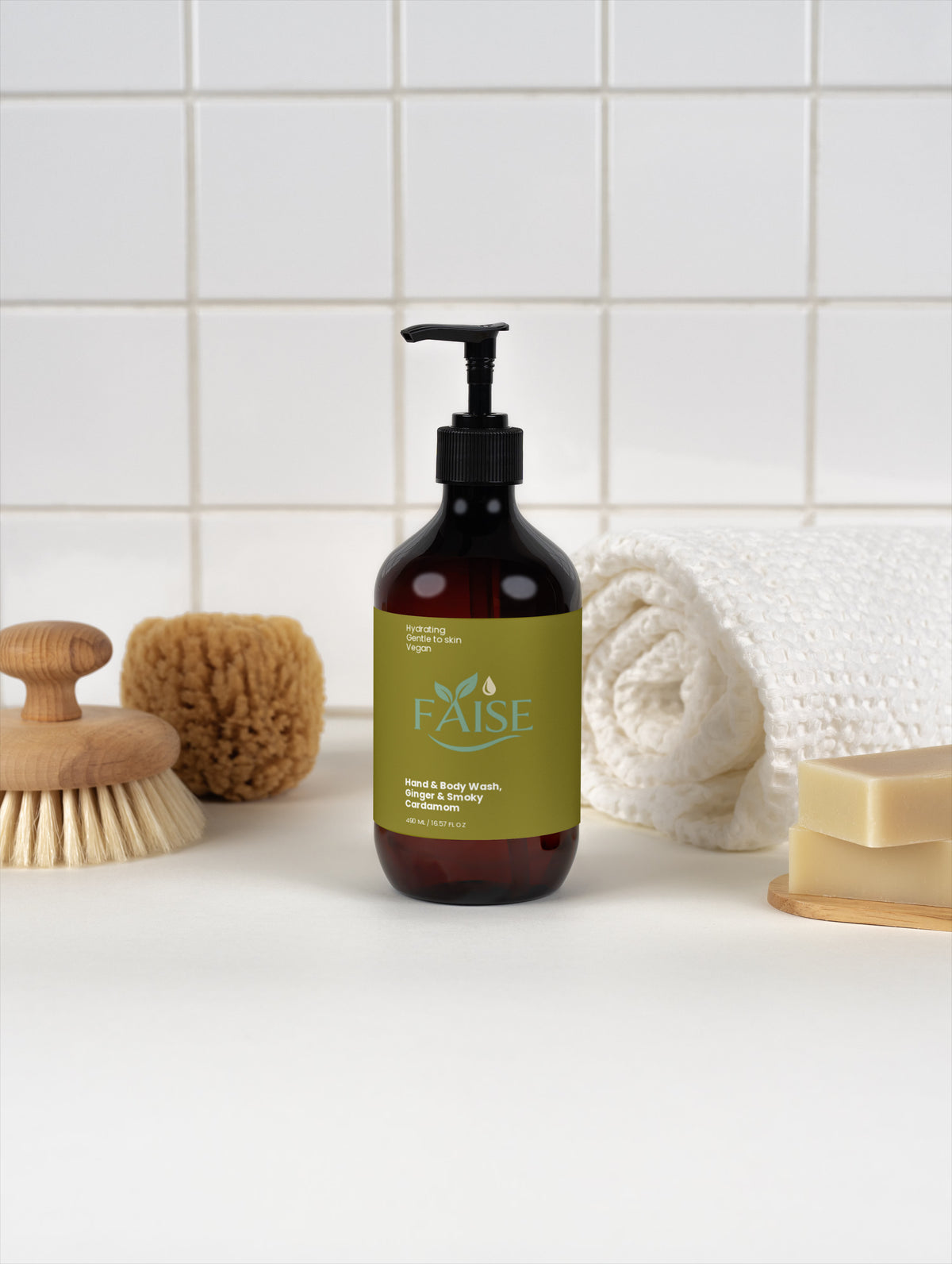 Hand & Body Wash, Ginger & Smoky Cardamom